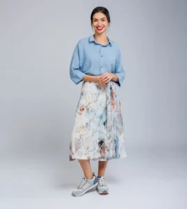 Falda estampada Memories Anekke