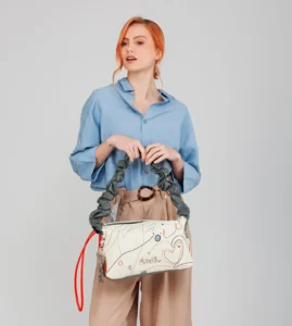 Bolso de Hombro Anekke Alma, Asa Corta Regulable - Thumbnail Image 6