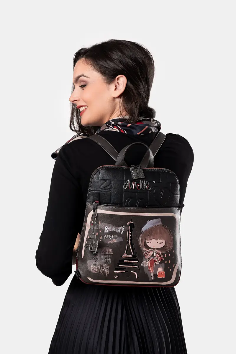 Mochila de paseo mediana Anekke Mademoiselle