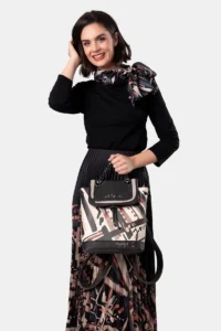 Mochila solapa asas extraíbles Anekke Parisian