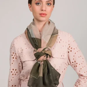 Pañuelo largo marrón Anekke Auralis