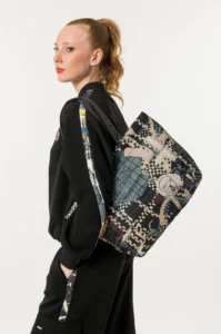 Bolsa de viaje grande Anekke Iron estilo rock