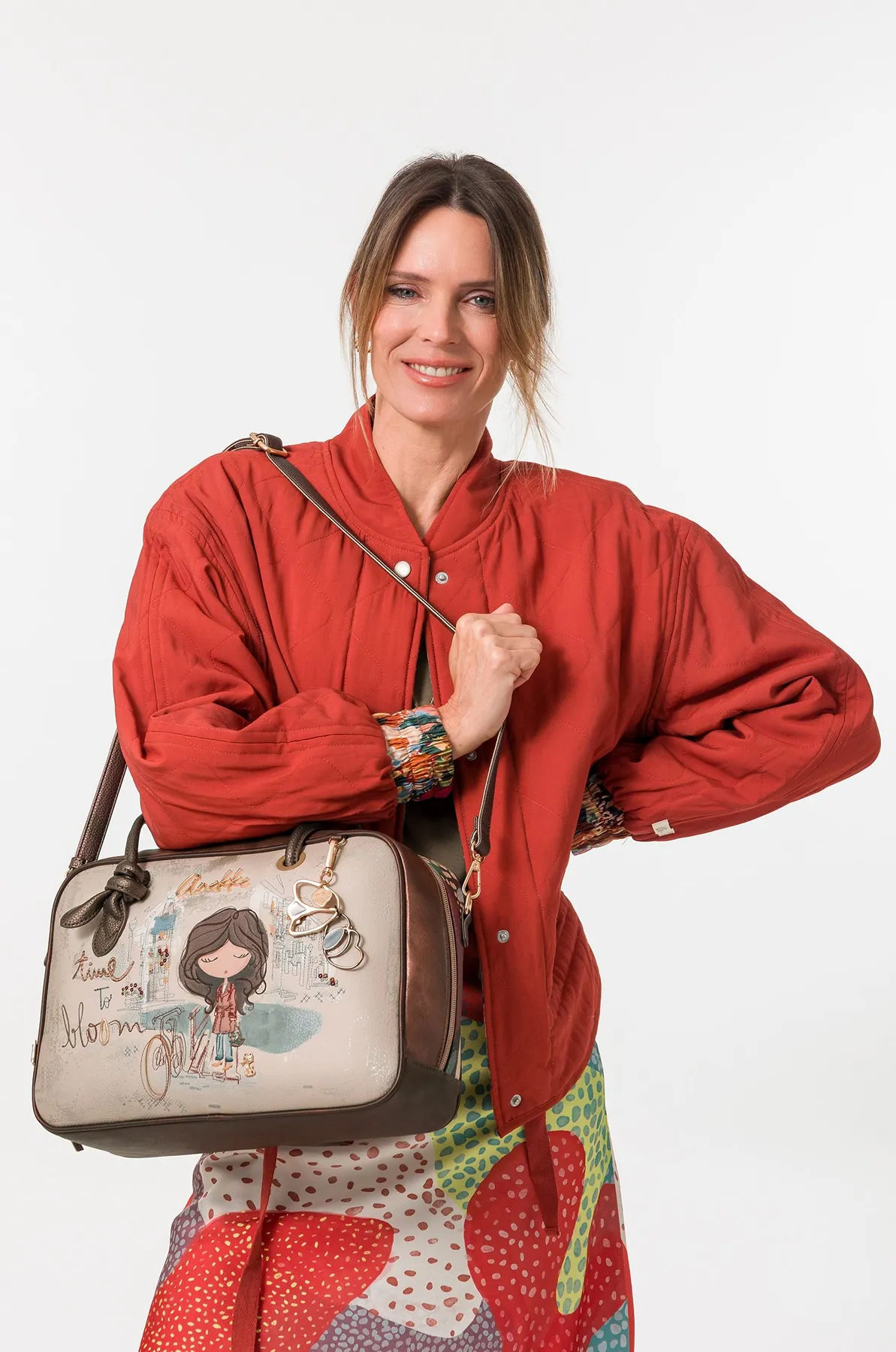 Bolso maletín asa corta Anekke Tulip