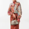 Bolso bowling pequeño Anekke Tulip con bandolera - Thumbnail Image 6
