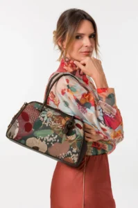 probados_43711-432 Bolso bowling floral Anekke Blossom con bandolera