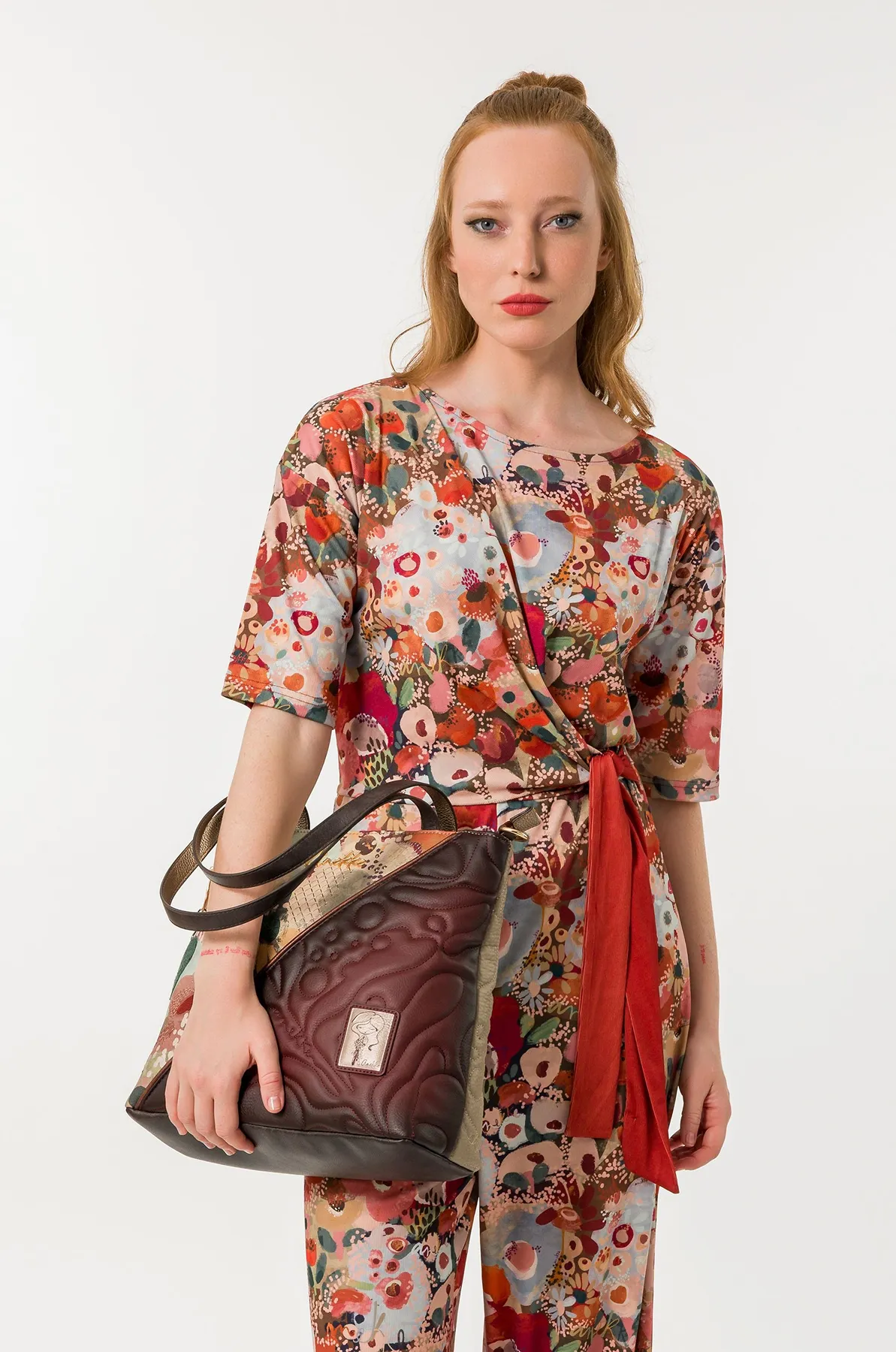 probados_43712-214 Bolso shopper acolchado Anekke Blossom grande