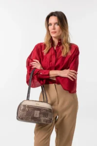 Bolso bowling de hombro Anekke Blossom multicolor