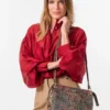 Bandolera mediana Anekke Blossom con estampado bordado - Thumbnail Image 2