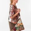 Bandolera triangular Anekke Blossom grande multicolor - Thumbnail Image 2