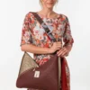 Bandolera triangular Anekke Blossom grande multicolor - Thumbnail Image 7