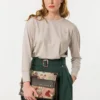 Bandolera Anekke Blossom mediana con bolsillo exterior - Thumbnail Image 2