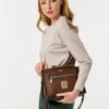 Bandolera Anekke Blossom mediana con bolsillo exterior - Thumbnail Image 6