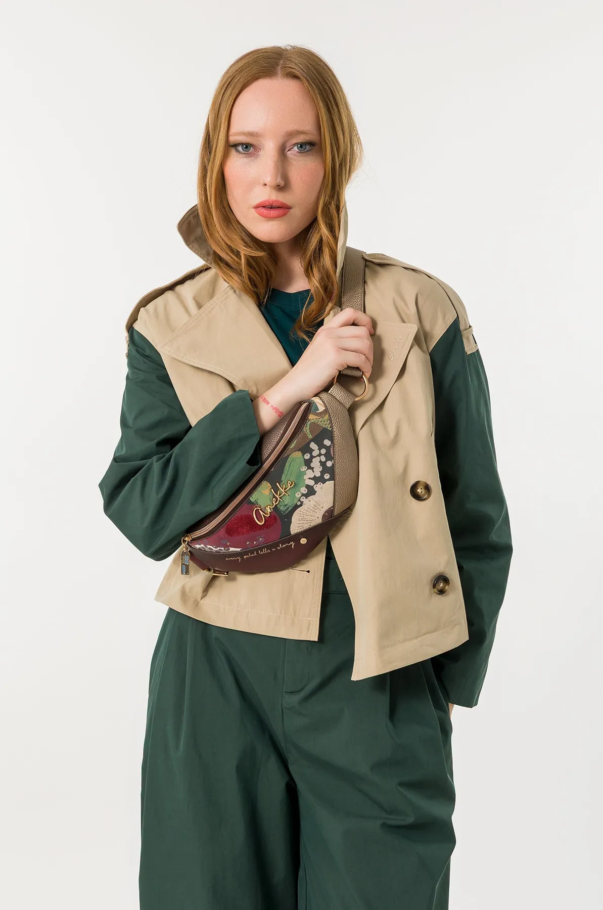 Riñonera Anekke Blossom floral multicolor