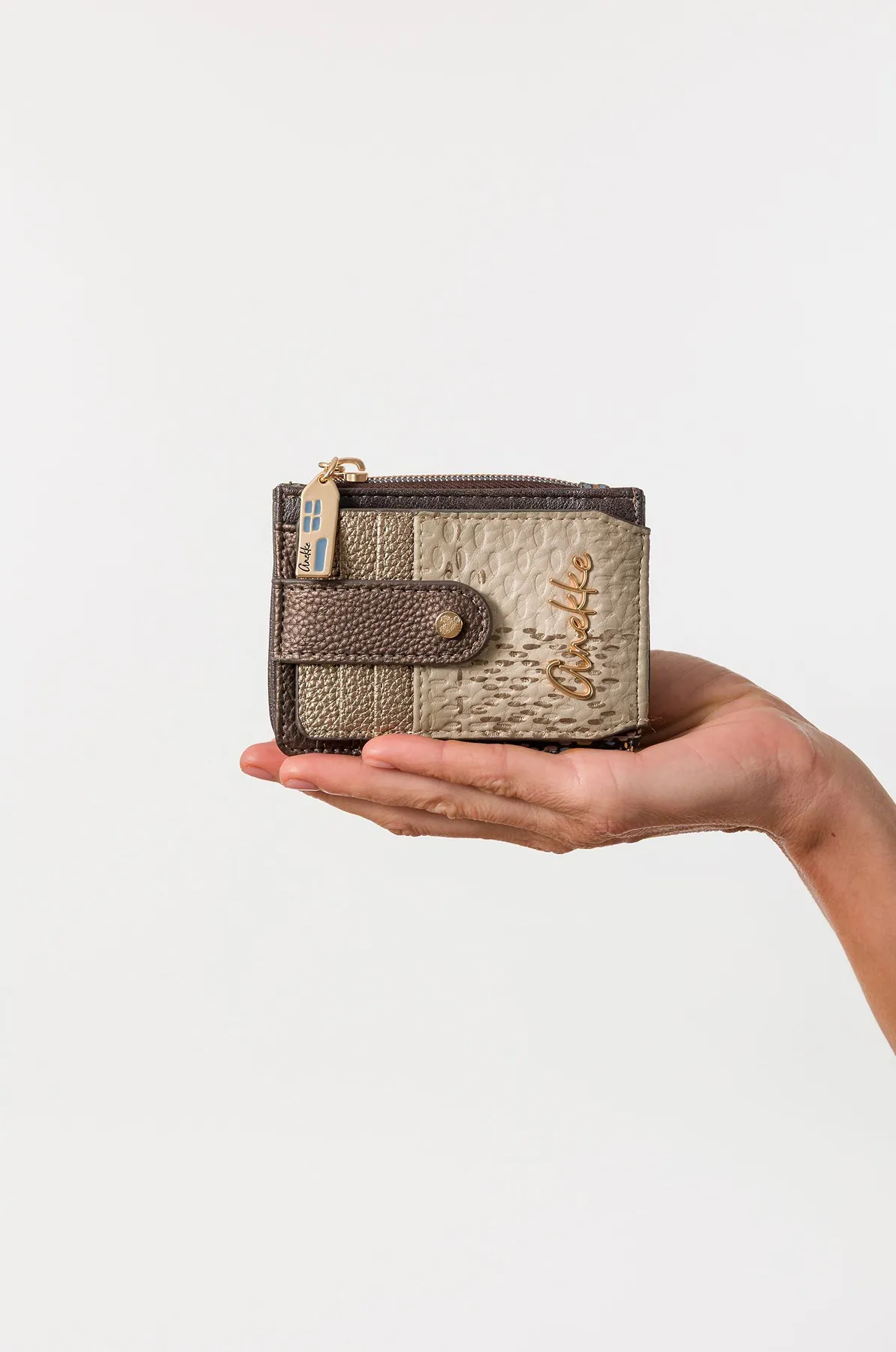 Monedero tarjetero pequeño Anekke Blossom multicolor