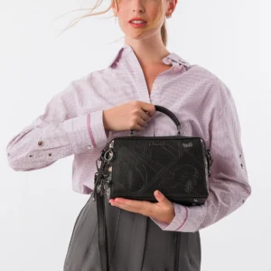 Bolso de mano y bandolera Anekke Iron