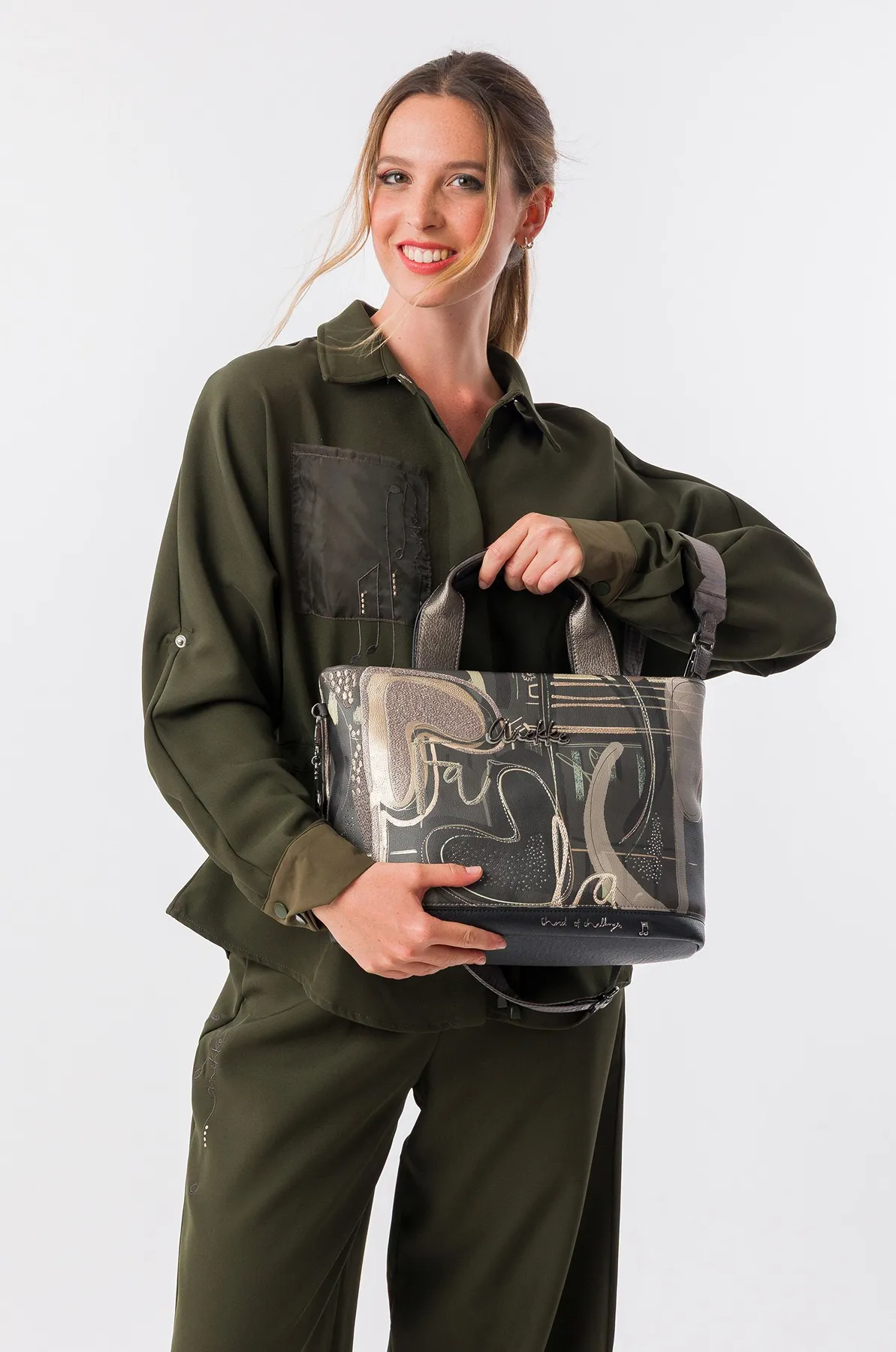 Bolso de mano grande Anekke Melody con bandolera