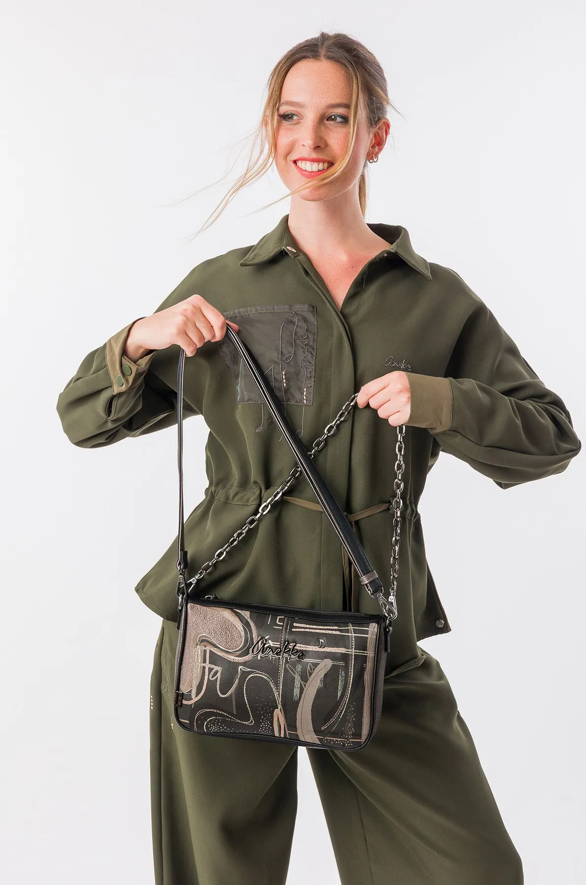Bolso bandolera Anekke Melody con cadena