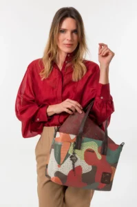 probados_43832-405_2 Bolso shopper Anekke Odyssey reversible grande multicolor